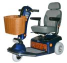 Shoprider Sunrunner 3 Wheel Scooter (888B-3BLUE) - mobility scooters for seniors